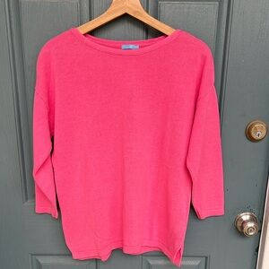 J. McLaughlin Pink Sweater